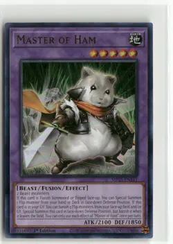 Yugioh Master of Ham MP25-EN161 Ultra Rare NM 1st Ed - Image 1