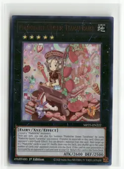 Yugioh Madolche Queen Tiarafraise MP25-EN222 Ultra Rare NM 1st Ed - Image 1
