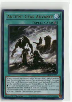 Yugioh Ancient Gear Advance MP25-EN194 Ultra Rare NM 1st Ed - Image 1