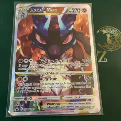 Pokemon Unopened Factory Sealed Lucario VStar Promo Card # SWSH291 - English - Image 2