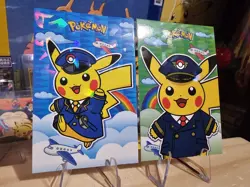 Pokemon Electric Pika Card Database - Pilot Pikachu ANA Flight Crew - Lot Of 2 - Image 2