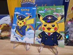 Pokemon Electric Pika Card Database - Pilot Pikachu ANA Flight Crew - Lot Of 2 - Image 3