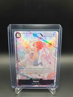 One Piece TCG English OP15-086 Nami Alt Art Parallel - Image 1