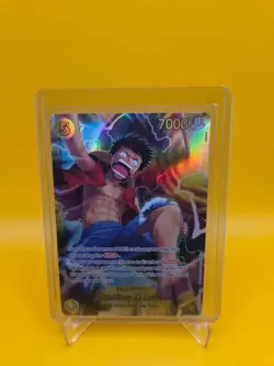 One Piece TCG English OP15-119 Monkey D Luffy SEC Foil - Image 1