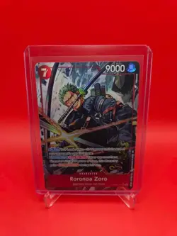 One Piece TCG English EB04-007 Roronoa Zoro Alt Art Parallel - Image 1