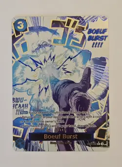 Boeuf Burst (Alternate Art) OP12-060 Legacy of the Master Foil - Image 1