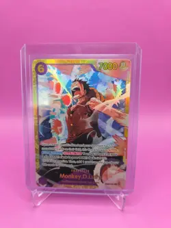 One Piece TCG English EB02-061 Monkey D Luffy SEC Foil - Image 1