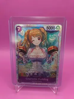 One Piece TCG English PRB02-010 Charlotte Pudding SR Foil - Image 1