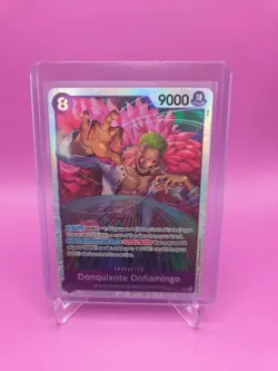 One Piece TCG English OP10-071 Donquixote Doflamingo SR Foil - Image 1
