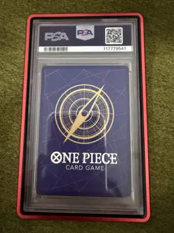 2024 ONE PIECE PROMOS CONVENTION EXCLUSIVE-FOIL #043 MONKEY D. LUFFY KING PSA 10 - Image 2