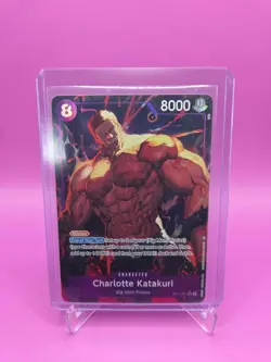 One Piece TCG English OP11-067 Charlotte Katakuri Alt Art Parallel - Image 1