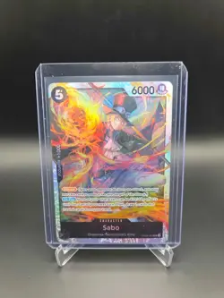 One Piece TCG English OP04-083 Sabo SR Foil - Image 1