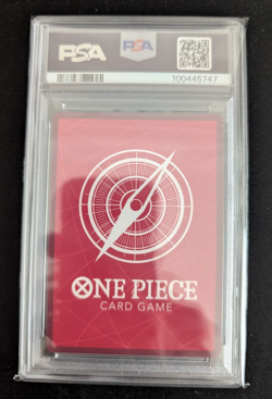 2022 ONE PIECE OP01-ROMANCE DAWN #001 ALTERNATE ART RORONOA ZORO PSA 10 - Image 2