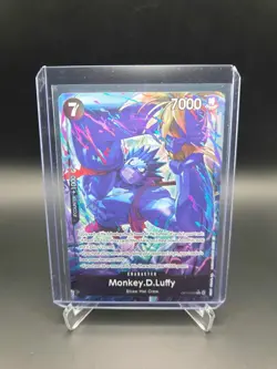 One Piece TCG English OP15-092 Monkey D Luffy Alt Art Parallel - Image 1