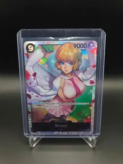 One Piece TCG English OP07-085 Stussy SR Foil - Image 1