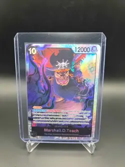 One Piece TCG English OP09-093 Marshall D Teach SR Foil - Image 1