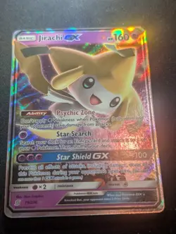 Jiracho GX 79/236 Unified Minds Ultra Rare Holo Pokemon Card - NM - Image 1