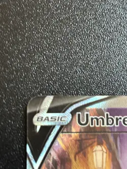 Umbreon V 189/203 Evolving Skies Alternate Art Pokemon Card LP - Image 4