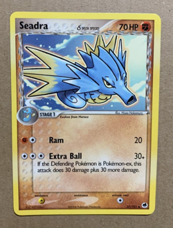 Seadra 37/101 EX Dragon Frontiers - Uncommon Pokemon Card - NM/Mint - Image 1