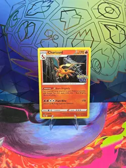 Pokemon Go Charizard TCG Card 010/078 NM/M Rare Holo - Image 2