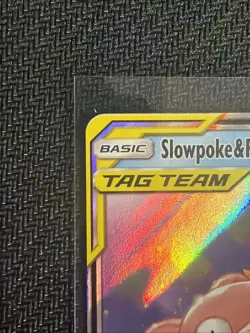 Pokemon TCG Cards Slowpoke & Psyduck GX 35/236 Unified Minds Holo Tag Team LP - Image 3