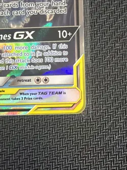 Pokemon TCG Cards Slowpoke & Psyduck GX 35/236 Unified Minds Holo Tag Team LP - Image 5