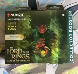 Lord of the Rings Magic the Gathering collector booster 15 cards LOTR MTG 2023 - Image 1