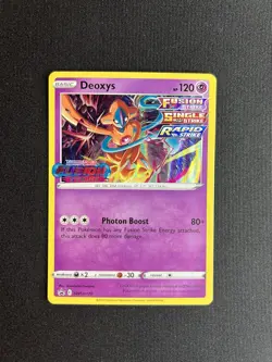 Deoxys SWSH170 Pokemon TCG Sword & Shield Promo PreRelease Holo Rare LP - Image 1