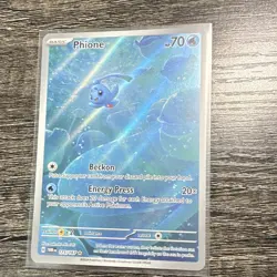 Pokemon Phione 175/167 SV06 Twilight Masquerade IR Holo EN - Image 3