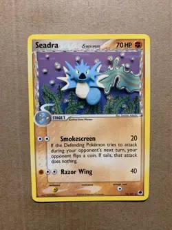 Seadra 22/101 EX Dragon Frontiers - Uncommon Pokemon Card - NM/Mint - Image 1