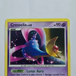 Pokemon TCG Cresselia DP51 Black Star Promo Holo Diamond and Pearl English 2009 - Image 2