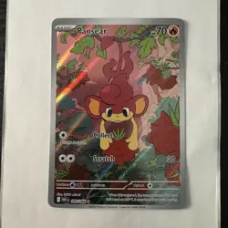 The Pokemon Company Pansear 099/086 SV White Flare Illus Rare Full Art Holo Eng - Image 1