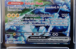 2023 Pokemon MEW EN- ZAPDOS EX #202/165 Special Illustration Rare-PSA 9 Mint! - Image 3