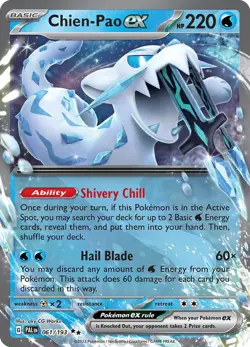 Chien-Pao ex 61/193 Double Rare | Paldea Evolved | Pokemon Card - Image 1