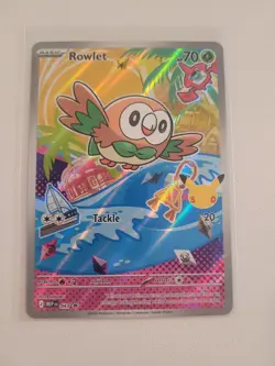 Rowlet MEP043 First Partner's Promo Near Mint Pokemon TCG - Image 1