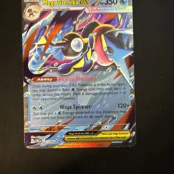 Pokemon TCG Mega Greninja ex Choas Rising #22/086 - Image 1