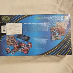 Pokemon Mega Evolution Charizard X EX Ultra Premium Collection Box English 2025 - Image 2