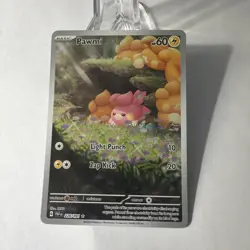 Pawmi 226/091 SV: Paldean Fates Illustration Rare Holo Pokemon TCG - Image 2