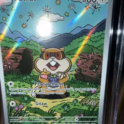 Patrat #152/086 - Pokemon 2025 White Flare IR Holo - CGC MINT 9! 🦦💎✨ - Image 3