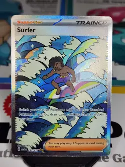 Pokemon TCG Surfer 293/217 SIR Ascended Heroes English (Trainer) NM - Image 1
