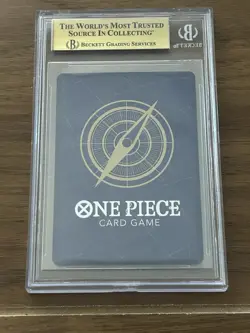 One Piece Monkey D. Luffy P-110 Promo Holo Japanese 2025 BGS 10 - Image 2
