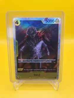 One Piece TCG English OP04-104 Sanji SR Foil - Image 1