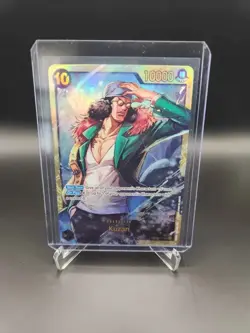 One Piece TCG English OP02-121 Kuzan SEC Foil - Image 1