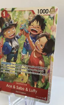 Ace & Sabo & Luffy OP13-007 SR - One Piece Carrying On His Will - Image 3