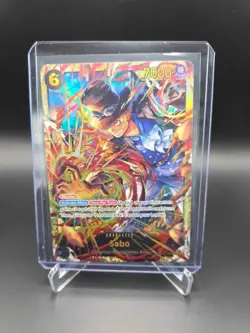 One Piece TCG English OP13-120 Sabo SEC Foil - Image 1