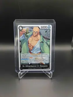 One Piece TCG English OP13-080 St. Ethanbaron V Nusjuro R Foil - Image 1