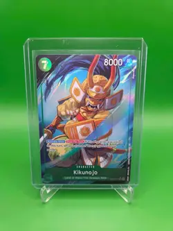 One Piece TCG English EB04-012 Kikunojo Alt Art Parallel - Image 1