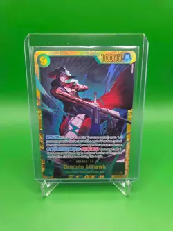 One Piece TCG English OP14-119 Dracule Mihawk SEC Foil - Image 1