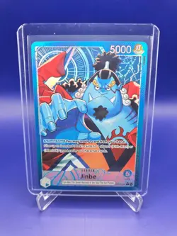 One Piece TCG English OP14-040 Jinbe Leader Alt Art Parallel - Image 1