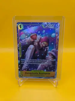 One Piece TCG English OP12-108 Donquixote Rosinante TR Alt Art Parallel - Image 1